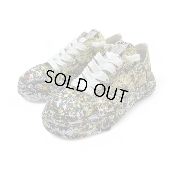 画像1: maison MIHARA YASUHIRO "PETERSON23" OG Sole Sputtering Paint Canvas Low-top Sneaker (1)