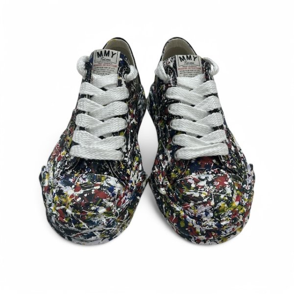 画像2: maison MIHARA YASUHIRO "PETERSON23" OG Sole Sputtering Paint Canvas Low-top Sneaker(A14FW725) (2)