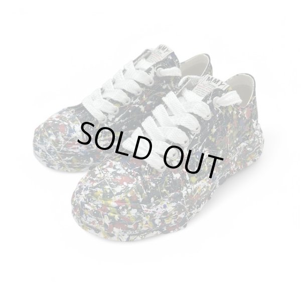 画像1: maison MIHARA YASUHIRO "PETERSON23" OG Sole Sputtering Paint Canvas Low-top Sneaker (1)