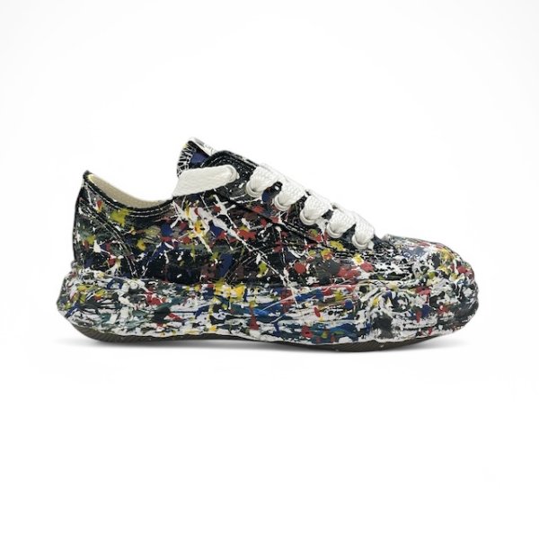 画像4: maison MIHARA YASUHIRO "PETERSON23" OG Sole Sputtering Paint Canvas Low-top Sneaker(A14FW725) (4)