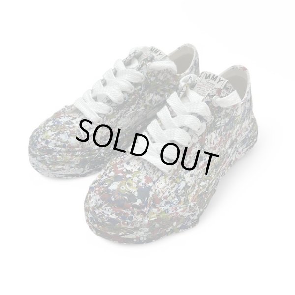 画像1: maison MIHARA YASUHIRO "PETERSON23" OG Sole Sputtering Paint Canvas Low-top Sneaker(A14FW725) (1)