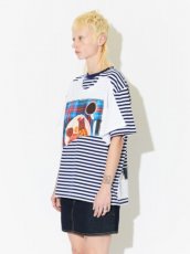 画像5: Charles Jeffrey LOVERBOY  AULD HAG DOUBLE TEE in BLUE (5)