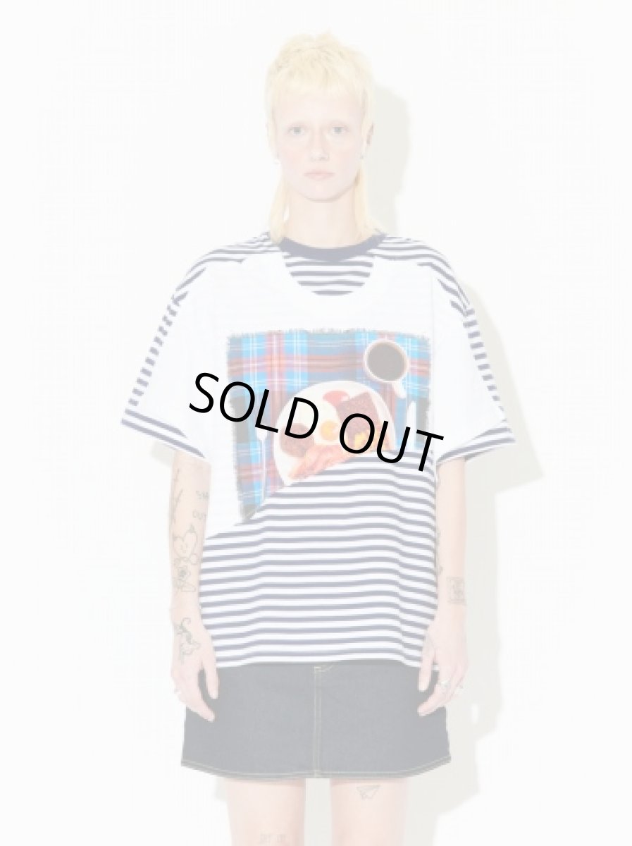 画像4: Charles Jeffrey LOVERBOY  AULD HAG DOUBLE TEE in BLUE (4)