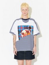 画像4: Charles Jeffrey LOVERBOY  AULD HAG DOUBLE TEE in BLUE (4)
