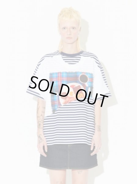 画像4: Charles Jeffrey LOVERBOY  AULD HAG DOUBLE TEE in BLUE (4)