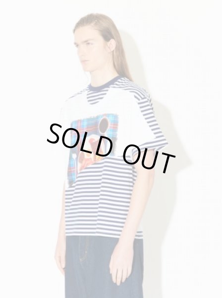 画像2: Charles Jeffrey LOVERBOY  AULD HAG DOUBLE TEE in BLUE (2)