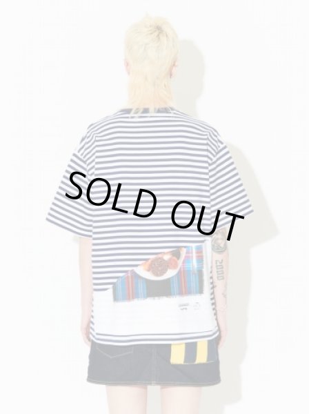 画像6: Charles Jeffrey LOVERBOY  AULD HAG DOUBLE TEE in BLUE (6)