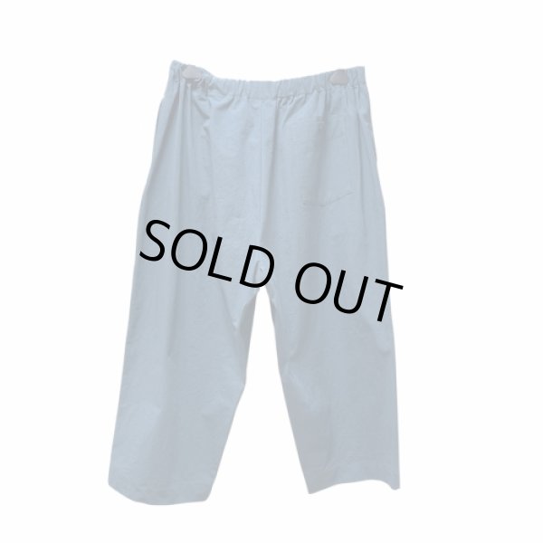 画像2: FRANK LEDER 9/10 Length Cotton Easy Pants (2)