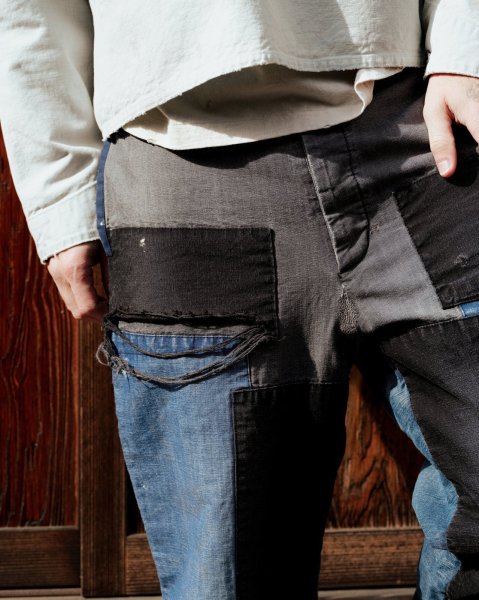 画像5: Sean Wotherspoon Japanese Patchwork Pants (5)