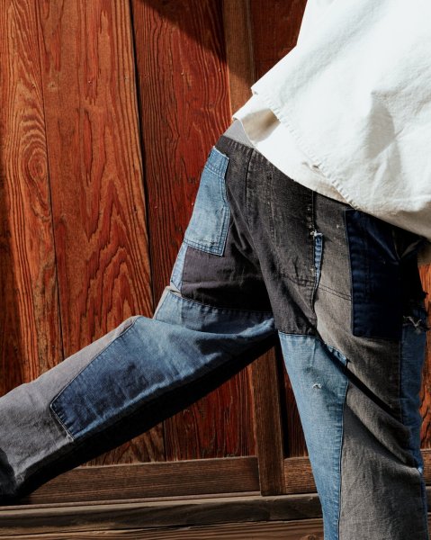 画像4: Sean Wotherspoon Japanese Patchwork Pants (4)