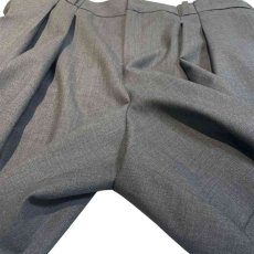 画像5: SONIA CARRASCO WOOL GABA SUPER110s SHORT TROUSERS  (5)