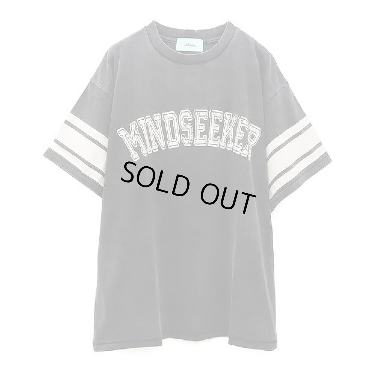画像1: mindseeker Retro Stripe Tee (1)
