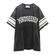 画像1: mindseeker Retro Stripe Tee (1)