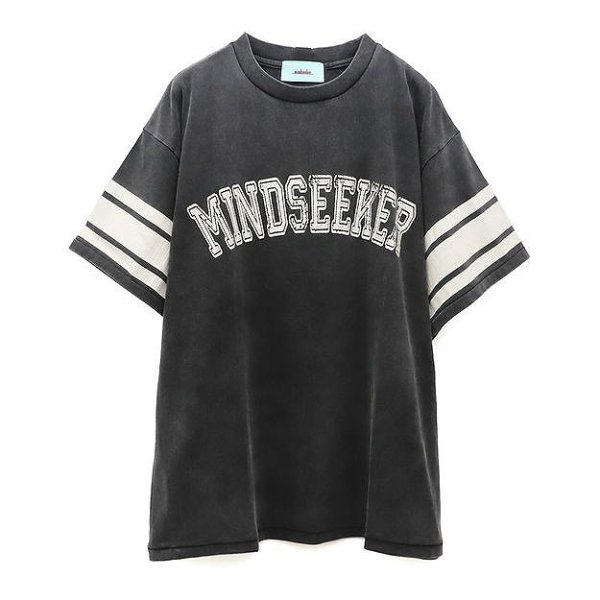 画像1: mindseeker Retro Stripe Tee (1)