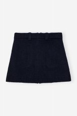 画像2: GANNI ガニー Dark Blue Mini Skirt (2)