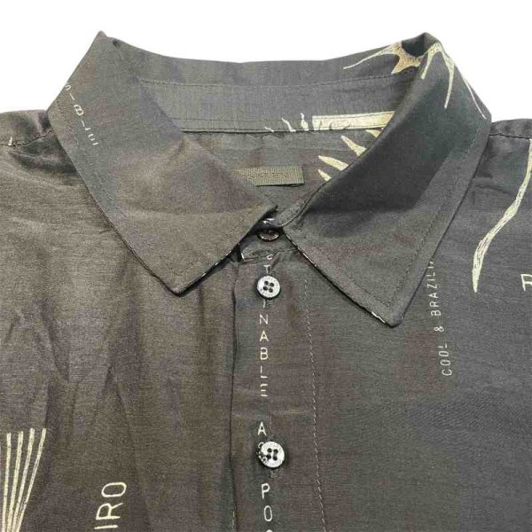 画像7: OSKLEN MEN'S オスクレン L/S COTTON SILK SHIRT コットンシルクシャツ (7)