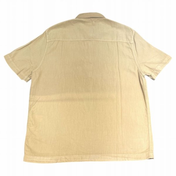 画像2: OSKLEN MEN'S オスクレン S/S COTTON HEMP SHIRT コットンヘンプシャツ (2)