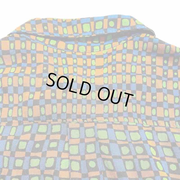 画像7: OSKLEN MEN'S オスクレン S/S GEOMETRY RAYON SHIRT ジオメトリーレーヨンシャツ (7)