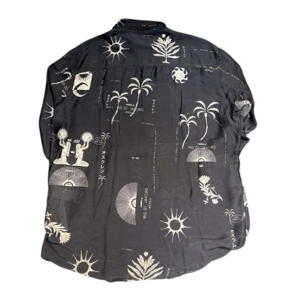 画像2: OSKLEN MEN'S オスクレン L/S COTTON SILK SHIRT コットンシルクシャツ (2)