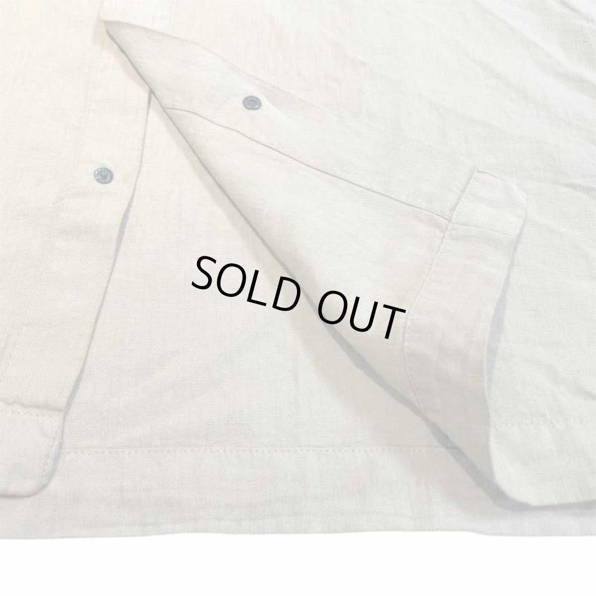 画像7: OSKLEN MEN'S オスクレン S/S COTTON HEMP SHIRT コットンヘンプシャツ (7)