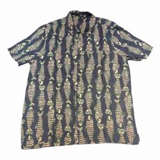 画像1: OSKLEN MEN'S オスクレン S/S LINEN SHIRT リネンシャツ (1)