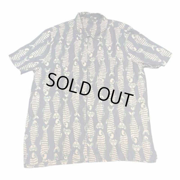 画像1: OSKLEN MEN'S オスクレン S/S LINEN SHIRT リネンシャツ (1)