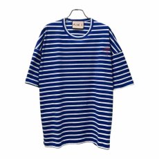 画像1: PLAN C  プランシー STRIPED JERSEY WHITE STRIPE S/S TEE (1)