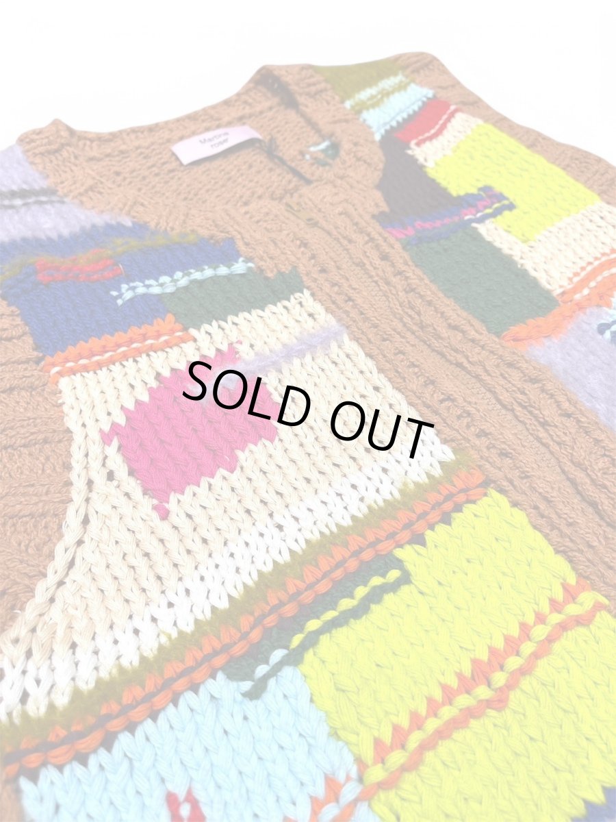 画像2: MARTINE ROSE HANDKNIT ZIP VEST (2)