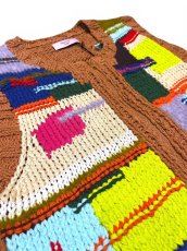 画像2: MARTINE ROSE HANDKNIT ZIP VEST (2)