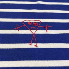 画像5: PLAN C  プランシー STRIPED JERSEY WHITE STRIPE S/S TEE (5)
