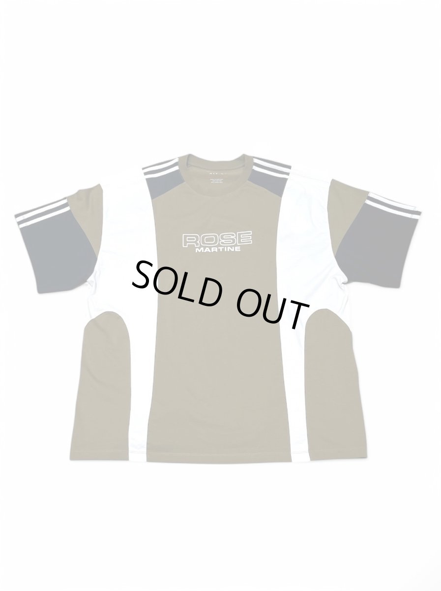 画像1: MARTINE ROSE OVERSIZED PANELLED T-SHIRT (1)