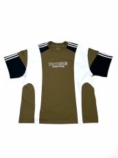 画像1: MARTINE ROSE OVERSIZED PANELLED T-SHIRT (1)