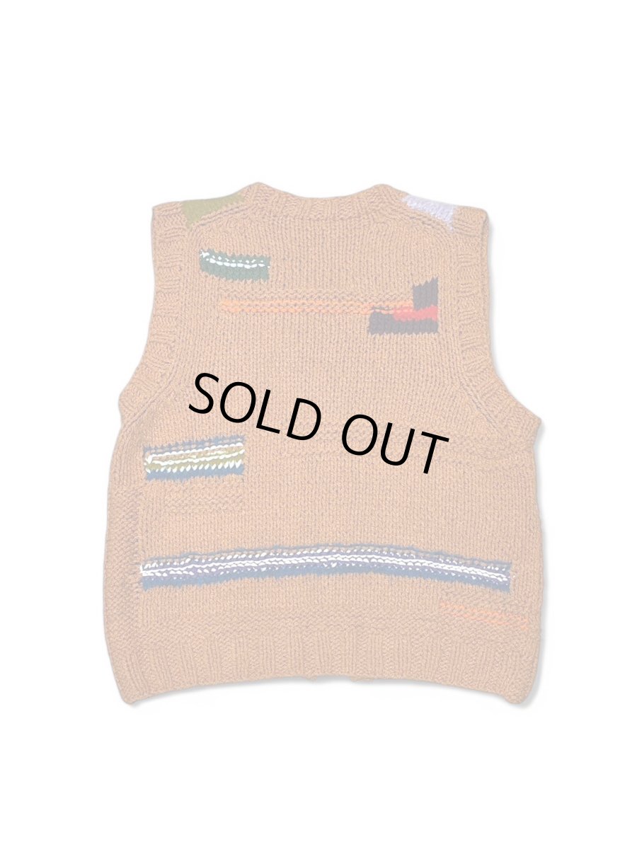 画像3: MARTINE ROSE HANDKNIT ZIP VEST (3)