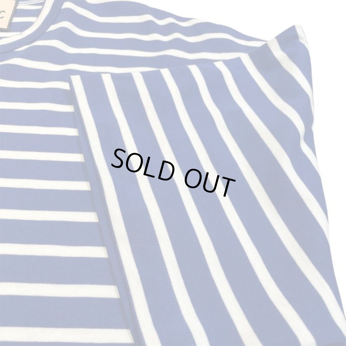 画像4: PLAN C  プランシー STRIPED JERSEY WHITE STRIPE S/S TEE (4)