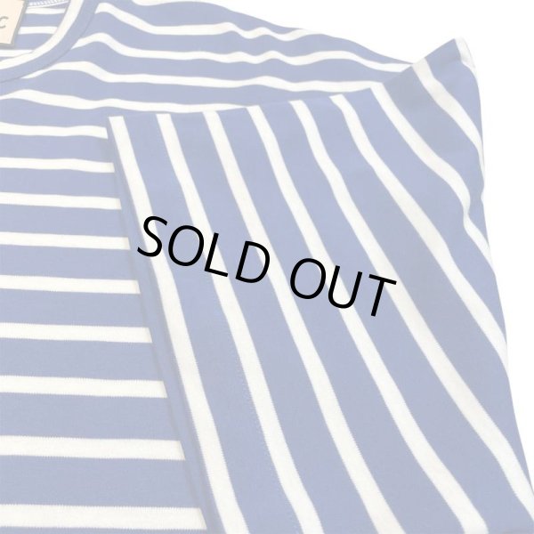 画像4: PLAN C  プランシー STRIPED JERSEY WHITE STRIPE S/S TEE (4)