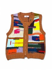 画像1: MARTINE ROSE HANDKNIT ZIP VEST (1)