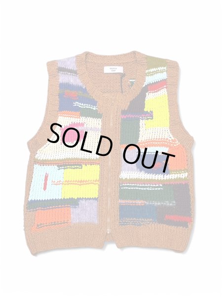画像1: MARTINE ROSE HANDKNIT ZIP VEST (1)