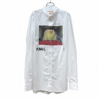 PLAN C Tシャツ XL イタリア マルニ カロリーナ プランシー ホワイト PLAN C Tシャツ XL イタリア マルニ カロリーナ プランシー ホワイト
