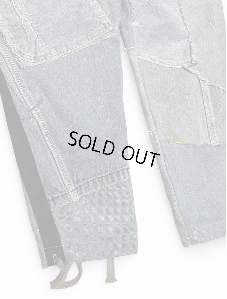 画像7: Greg Lauren MIXED DENIM TUX LOUNGE PANT (7)