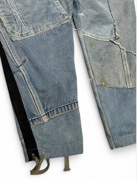 画像7: Greg Lauren MIXED DENIM TUX LOUNGE PANT (7)