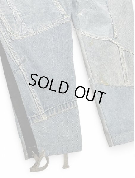 画像7: Greg Lauren MIXED DENIM TUX LOUNGE PANT (7)