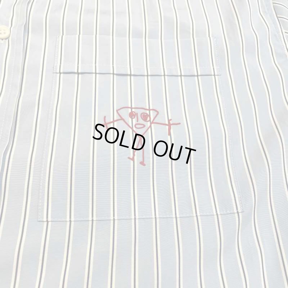 画像4: PLAN C STRIPED POPELINE S/S SHIRT (4)