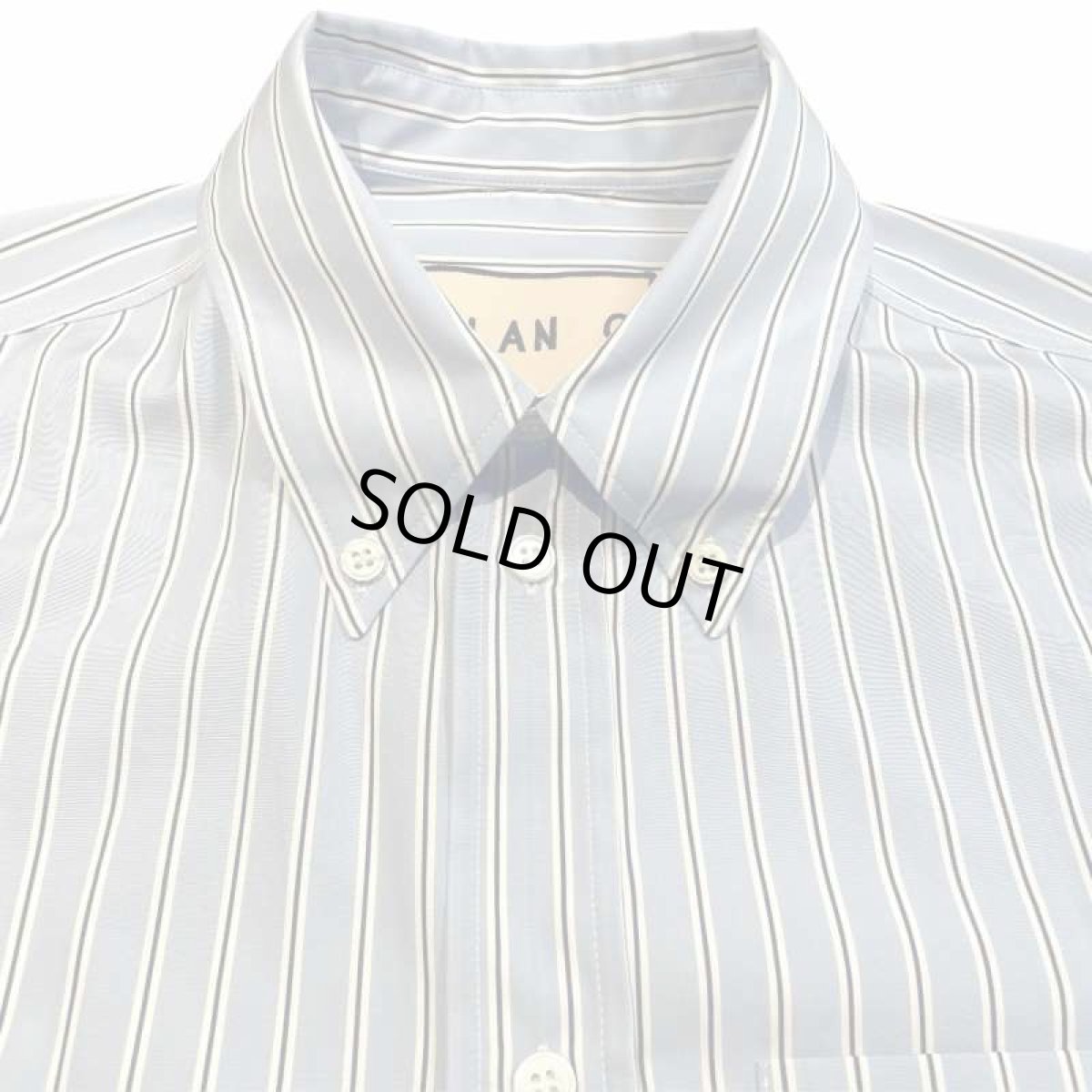 画像3: PLAN C STRIPED POPELINE S/S SHIRT (3)