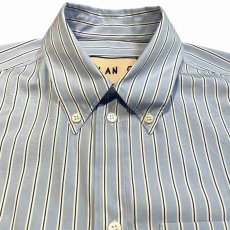 画像3: PLAN C STRIPED POPELINE S/S SHIRT (3)