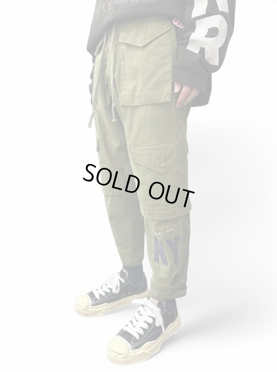 画像7: Greg Lauren CARGO CROPPED LOUNGE PANT (7)