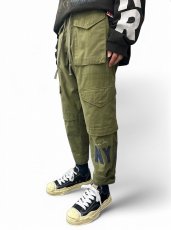 画像7: Greg Lauren CARGO CROPPED LOUNGE PANT (7)