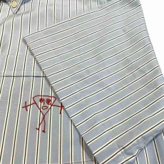 画像5: PLAN C STRIPED POPELINE S/S SHIRT (5)