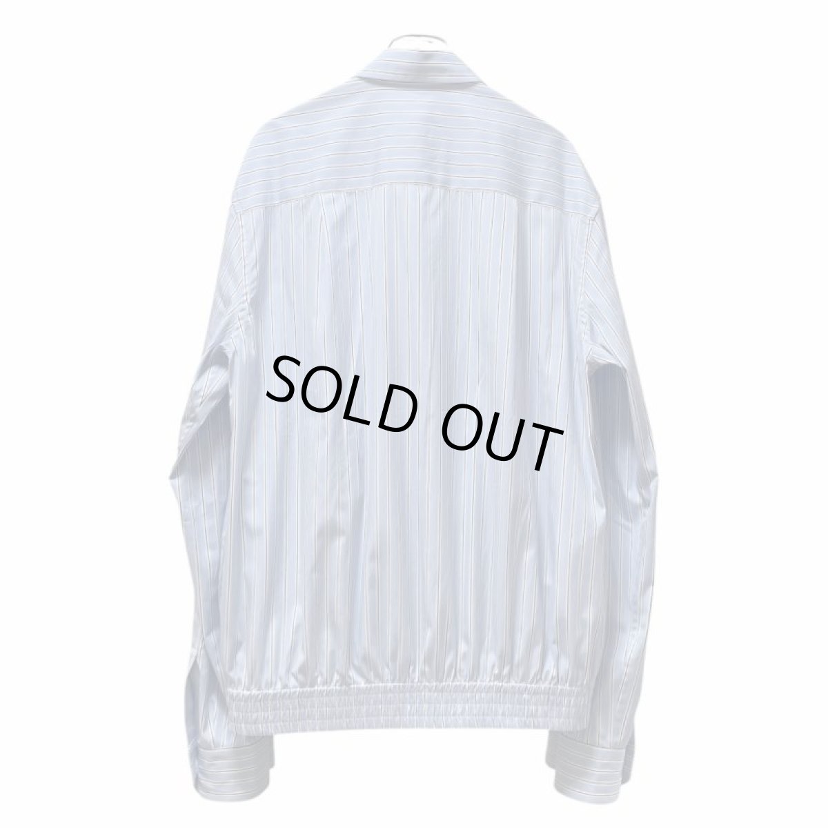 画像2: PLAN C STRIPED POPELINE L/S SHIRT (2)
