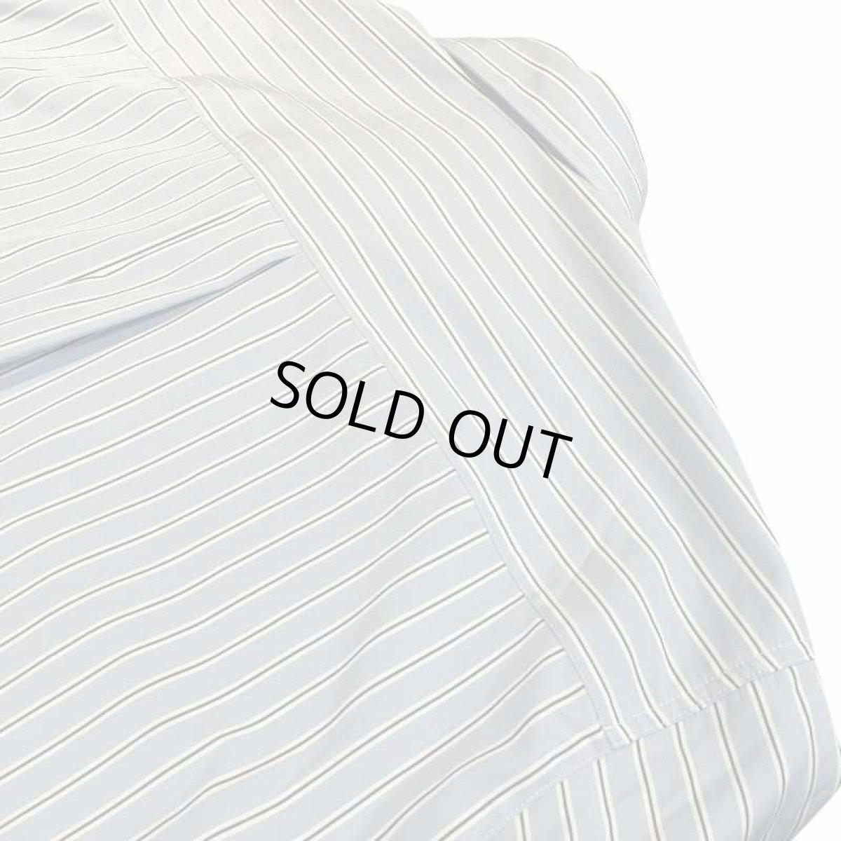 画像7: PLAN C STRIPED POPELINE S/S SHIRT (7)
