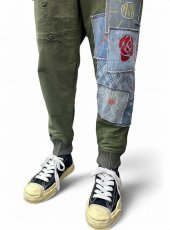 画像6: Greg Lauren PATCHWORK LOUNGE PANT (6)